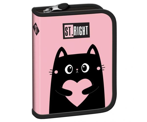 St.Right Purrfect Love penar pliabil PC03 20,5x14x3,5cm