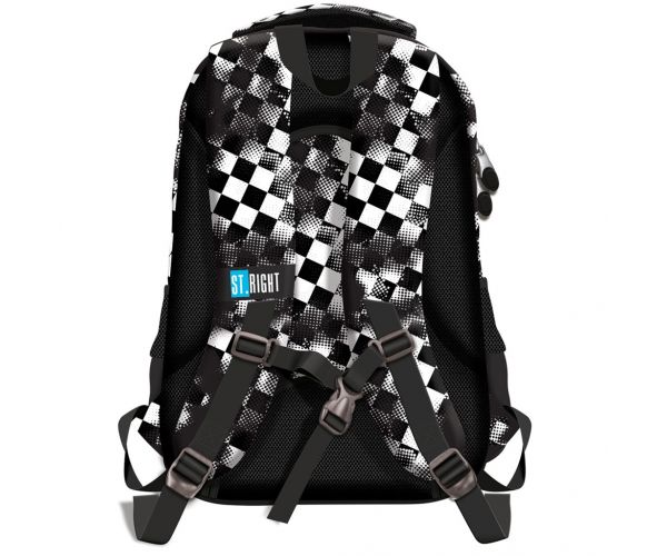 St.Right Race Check ghiozdan ergonomic, rucsac BP73 46x31x20cm