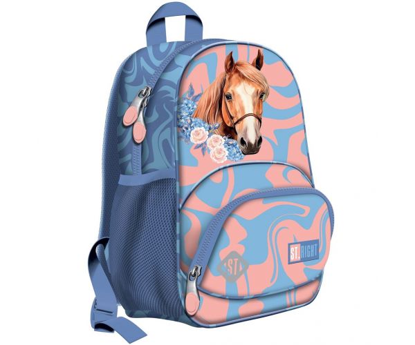 St.Right Romantic Horse ghiozdan școlar, rucsac BP70 32x22x11,5cm