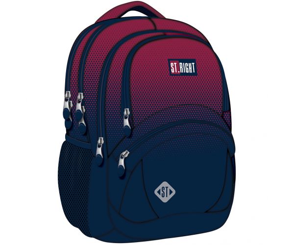 St.Right Rucsac școlar ergonomic cu degrade, rucsac BP05 42x30x19cm