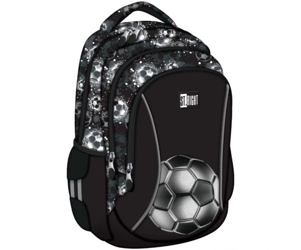 St.Right Silver Goal ghiozdan școlar, rucsac BP26 39x27x17 cm
