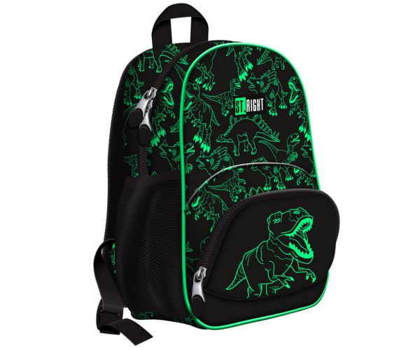 St.Right T-Rex cu model de dinozaur, ghiozdan ergonomic pentru școală, rucsac BP-70
