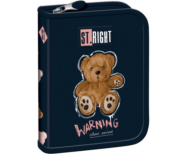 St.Right penar pliabil cu model ursuleț Teddy Bear PC03 20,5x14x3,5cm