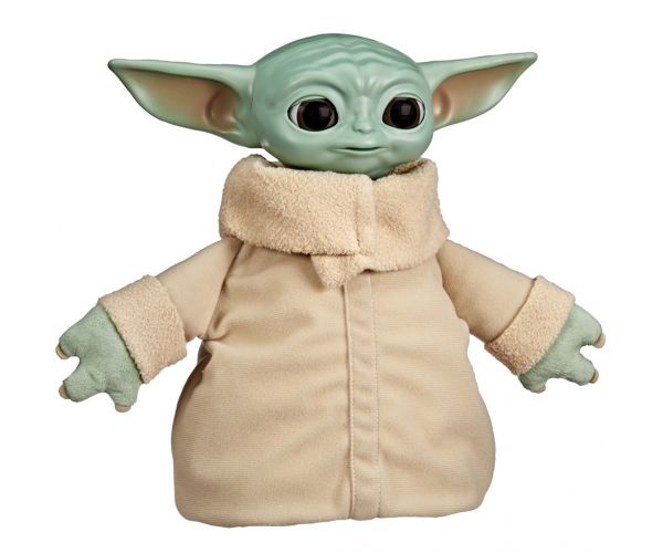 Star Wars: Action Buddy Grogu, figură de pluș interactivă – Hasbro