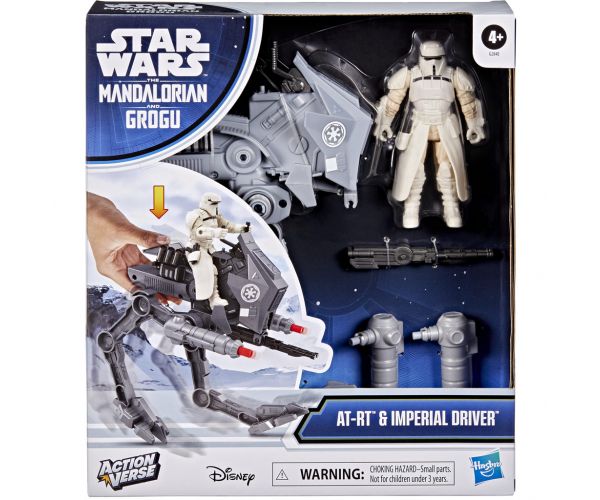 Star Wars ActionVerse AT-RT Imperial Driver set de jucărie - Hasbro