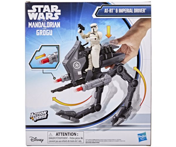 Star Wars ActionVerse AT-RT Imperial Driver set de jucărie - Hasbro