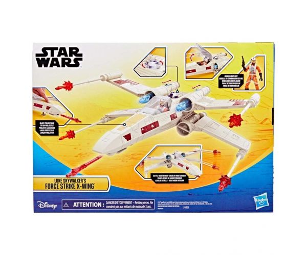 Star Wars: Epic World of Action X-wing-ul „Loviturii Forței” al lui Luke Skywalker - Hasbro