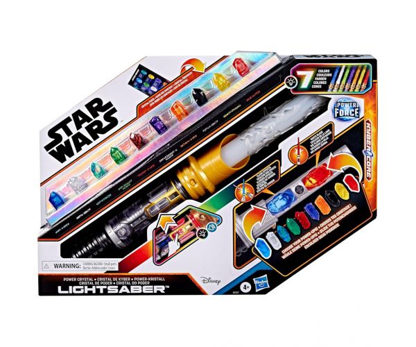 Star Wars Power Crystal sabie laser cu cristal de energie - Hasbro