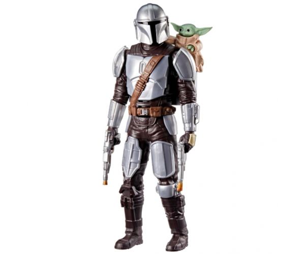Star Wars: Set de figurine de acțiune The Mandalorian și Grogu cu sunet - Hasbro