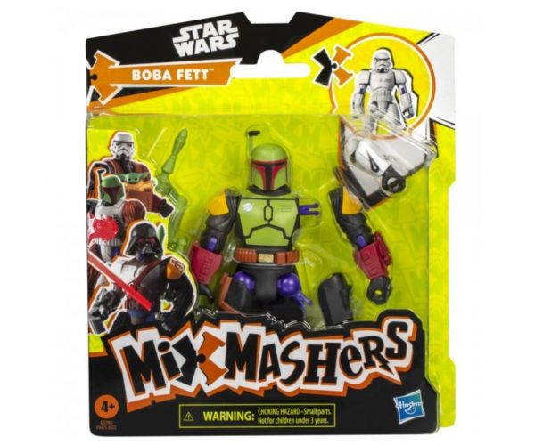 Star Wars: Set figură Mix Mashers Boba Fett cu accesorii – Hasbro