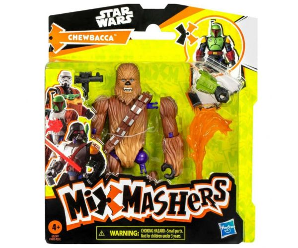 Star Wars: Set figură Mix Mashers Chewbacca cu accesorii – Hasbro