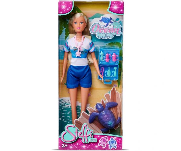 Steffi Love: Ocean Care — Set de joacă Păpușa Steffi, îngrijitoare de animale - Simba Toys