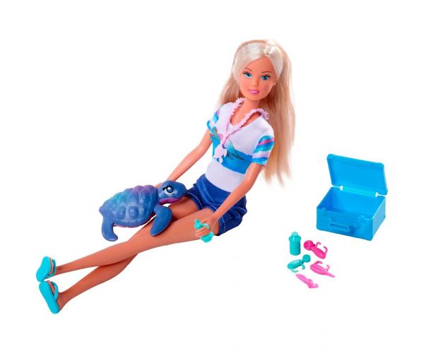 Steffi Love: Ocean Care — Set de joacă Păpușa Steffi, îngrijitoare de animale - Simba Toys