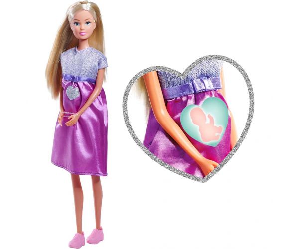 Steffi Love: Welcome Baby Steffi păpușă însărcinată - Simba Toys