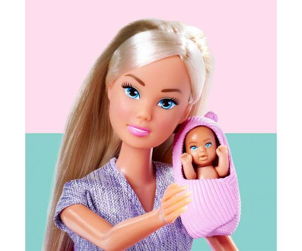 Steffi Love: Welcome Baby Steffi păpușă însărcinată - Simba Toys