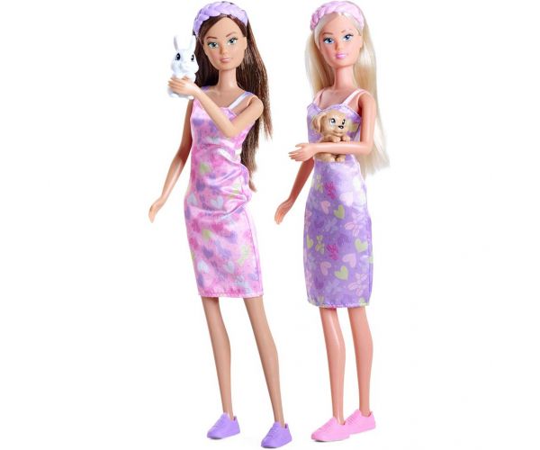 Steffi Love: păpușa Steffi cu animal de companie în mai multe variante - Simba Toys