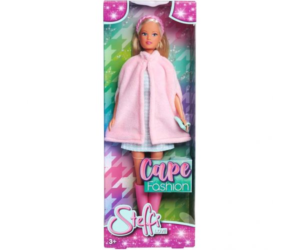 Steffi Love: păpușă de modă Steffi cu pelerină - Simba Toys