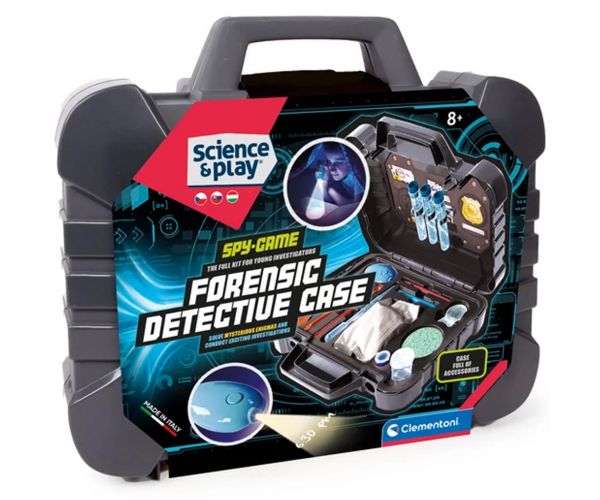 Știință & Joacă: Set științific de detectiv - Clementoni