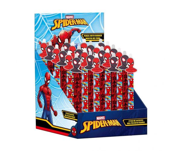 Stilou cu Spiderman în două variante, 1 buc.