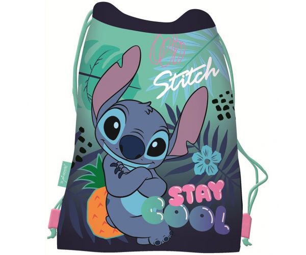 Stitch stay cool tornazsák, sportzsák 42x32cm