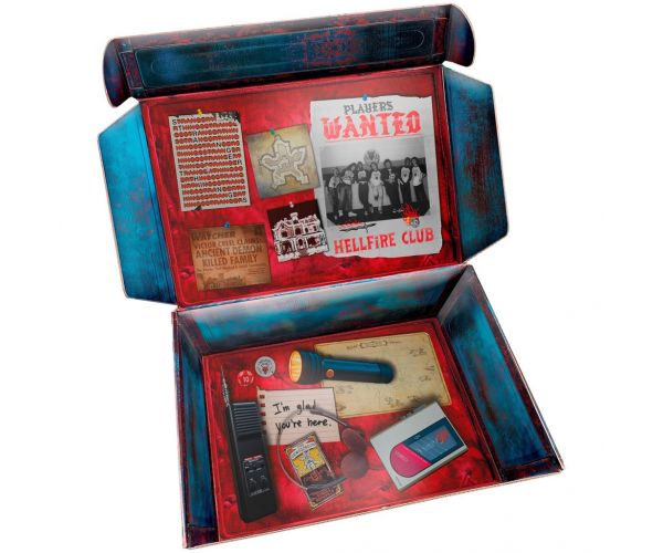 Stranger Things – Blestemul lui Vecna, puzzle de 520 piese cu ramă și iluminare RGB LED – Clementoni