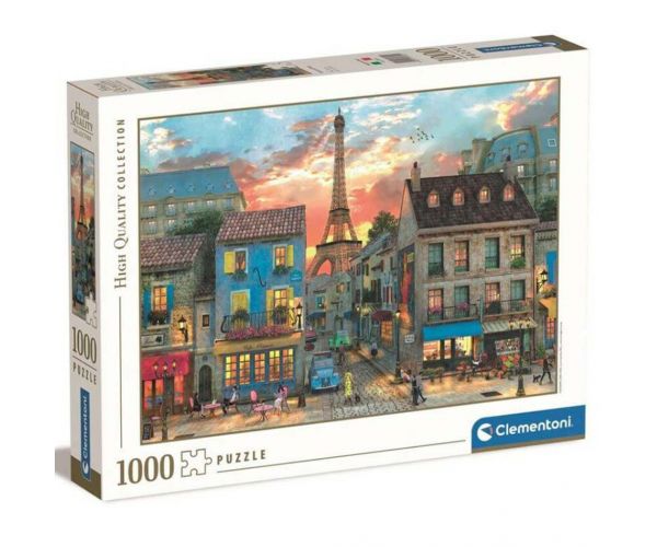 Párizs utcái HQC 1000db-os puzzle - Clementoni