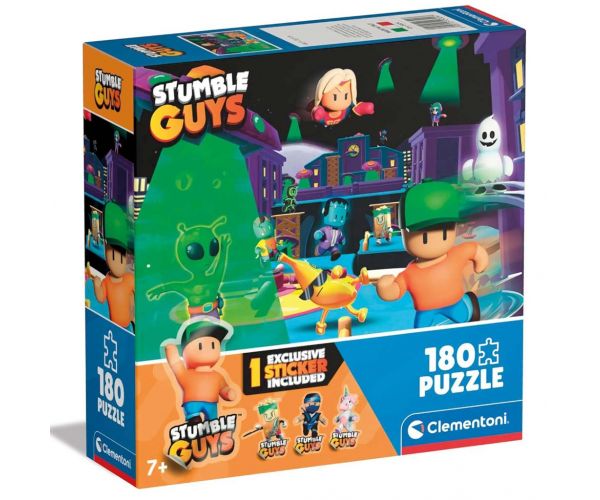 Stumble Guys puzzle de 180 de piese - Clementoni