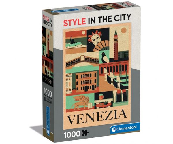 Style în oraș Veneția puzzle de 1000 de piese - Clementoni