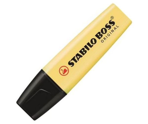 Stabilo: BOSS Original Pasztell szövegkiemelő vanília színben 2-5mm-es