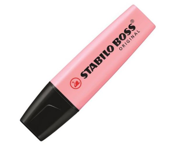 Stabilo: BOSS Original Pasztell szövegkiemelő rózsaszín színben 2-5mm-es