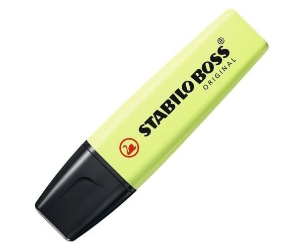 Stabilo: BOSS Original Pasztell szövegkiemelő harmatos lime színben 2-5mm-es