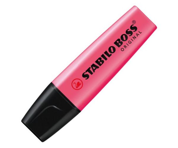 Stabilo: BOSS Original szövegkiemelő rózsaszín színben 2-5mm-es