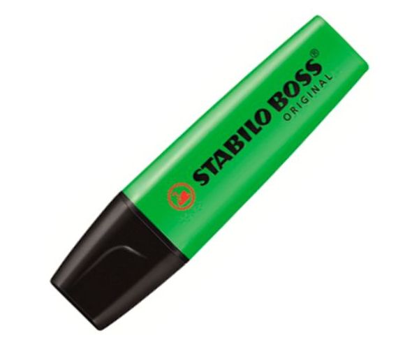Stabilo: BOSS Original szövegkiemelő zöld színben 2-5mm-es
