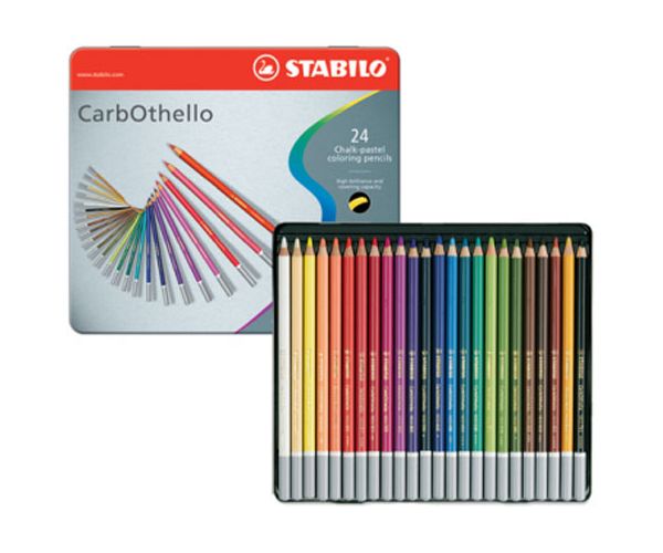 Stabilo: CarbOthello 24db-os szett fém dobozban