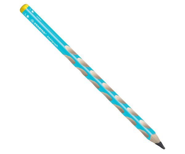 Stabilo: EASYgraph L creion grafit triunghi B albastru