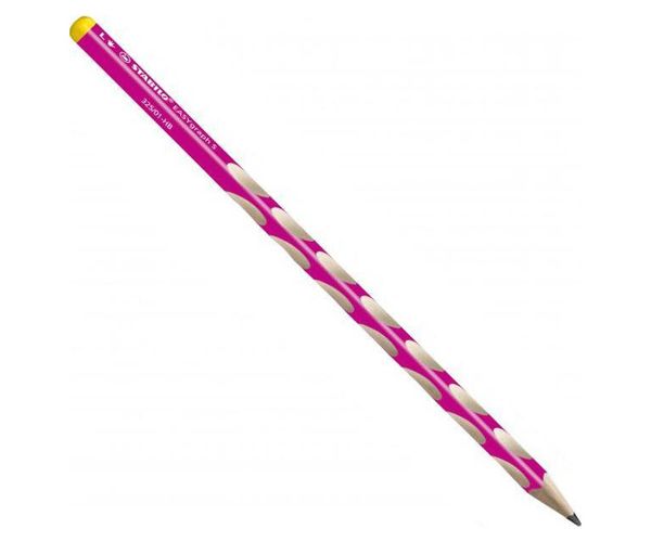 Stabilo: EASYgraph L triunghi creion grafit subțire HB pink