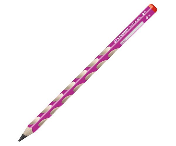 Stabilo: EASYgraph R creion grafit triunghi HB roz