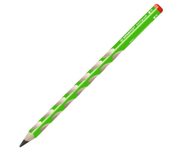 Stabilo: EASYgraph R triunghi creion grafit B verde culoare