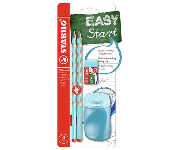 Stabilo: EASYgraph S kék iskolai írószer szett jobbkezes
