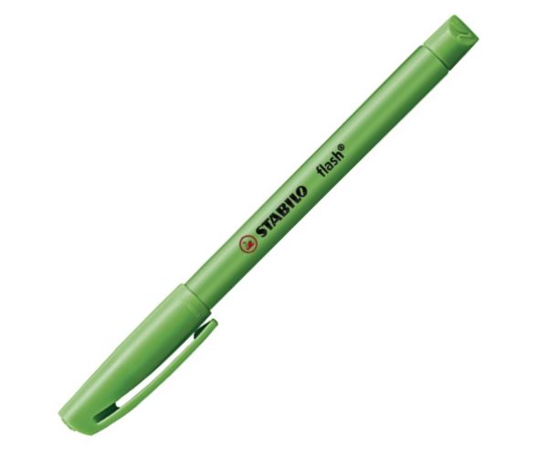 Stabilo: Flash verde textliner 1-3,5mm-es