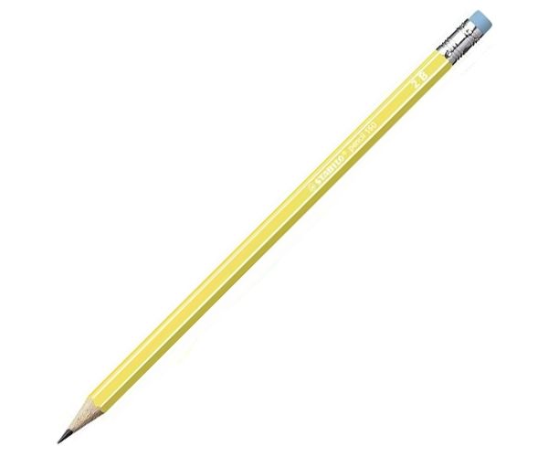 Stabilo: Galben 160 RT creion grafit cu radieră 2B