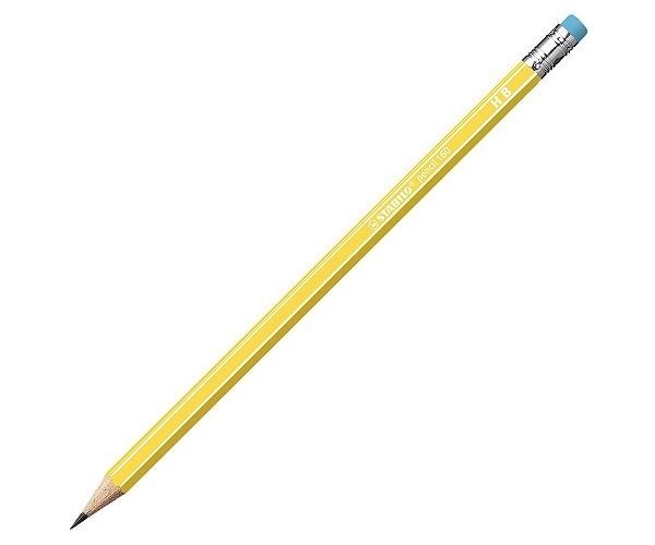 Stabilo: Galben 160 RT creion grafit cu radieră HB