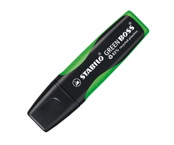 Stabilo: GREEN BOSS verde textliner 1-5mm