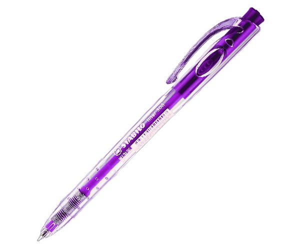 Stabilo: Liner lila színű golyóstoll 0,38mm