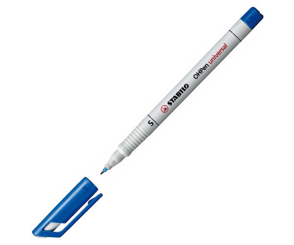 Stabilo: OHPen "SF" 0,4mm grosime linie albastru marker cu alcool