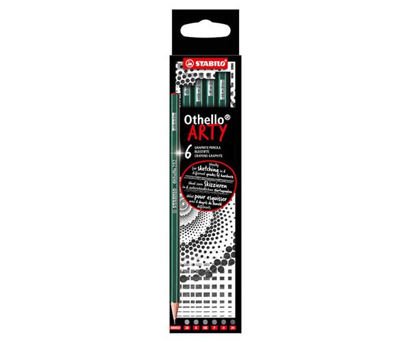 Stabilo: Othello Arty Mix creioane grafit set 6 bucăți