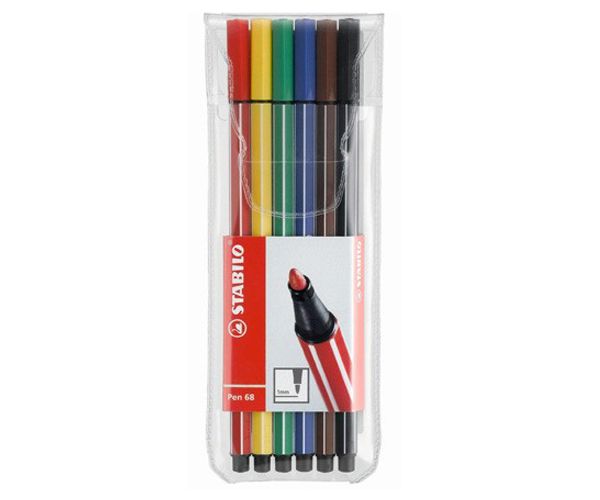 Stabilo: Pen 68 1,4mm rostirón 6db-os szett