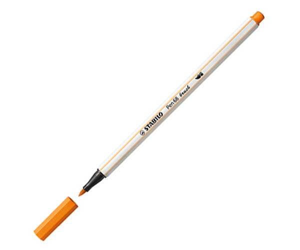 Stabilo: Pen 68 brush ecsetfilc narancssárga színben