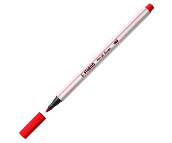 Stabilo: Pen 68 brush purpuriu