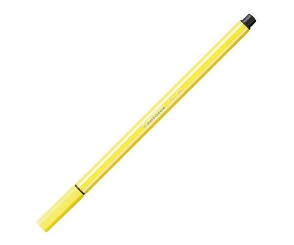 Stabilo: Pen 68 rostirón citromsárga színben 1mm-es
